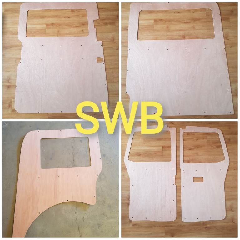 image for Volkswagen transporter Ply Lining Kit campervan interior 