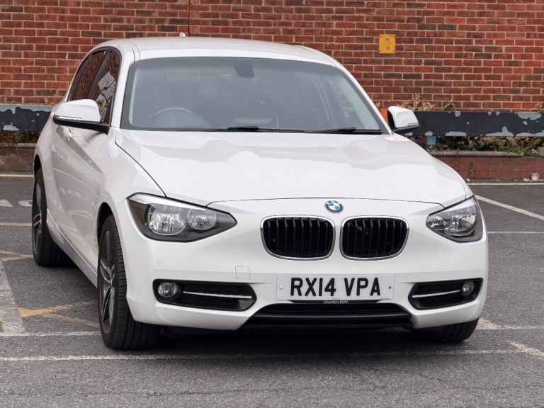 Automatic 2014 BMW, 1 SERIES, 1.6 Petrol, 5 doors White Excellent Condition 