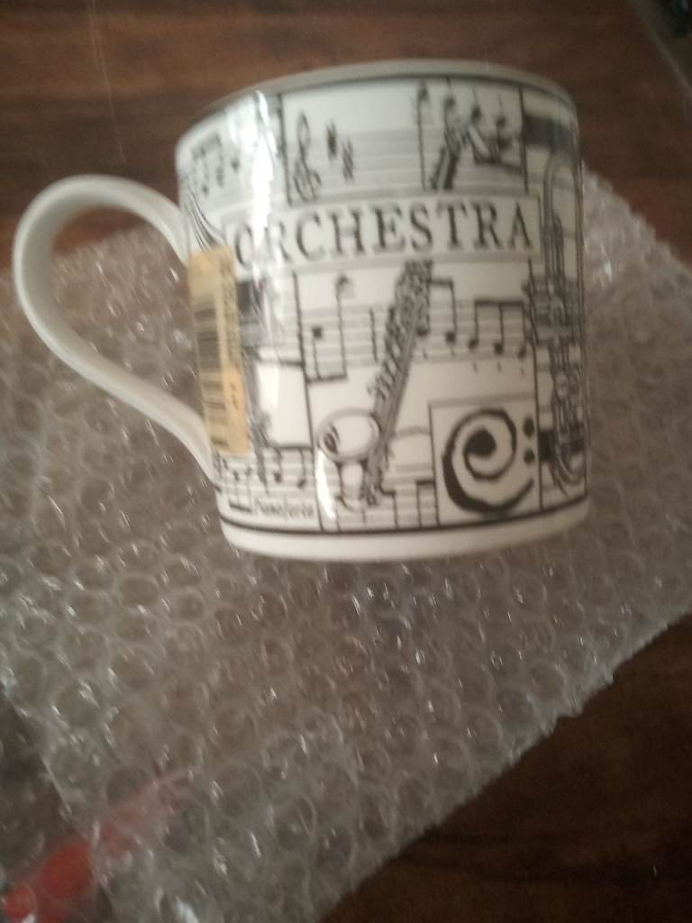 New 'Orchestra' Ceramic Mug – Music Themed