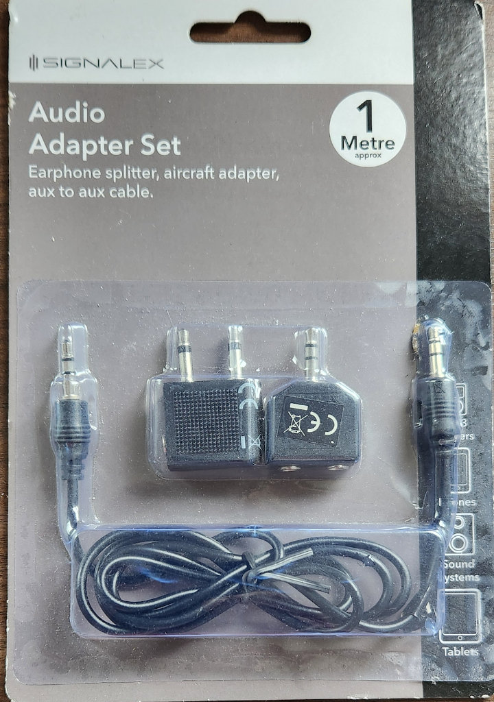 Aeroplane Infotainment Audio Adapter