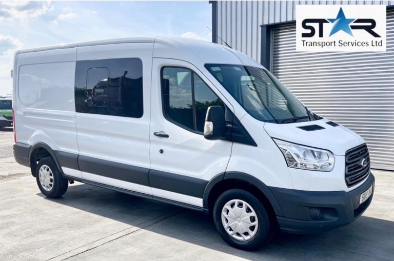 2019 Ford Transit 2.0 TDCi 130ps H2 D/Cab Crew Van 350 PANEL VAN Diesel Manual