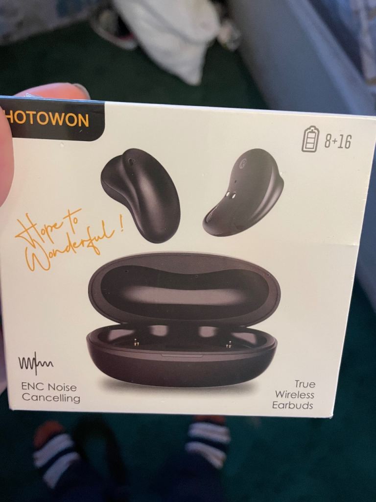 HOTOWON true wireless earbuds with ENC (noise cancelling)