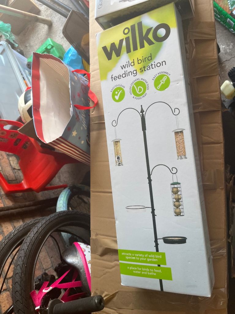 Wilko Wild Bird Feeding Station – Brand New In Box
