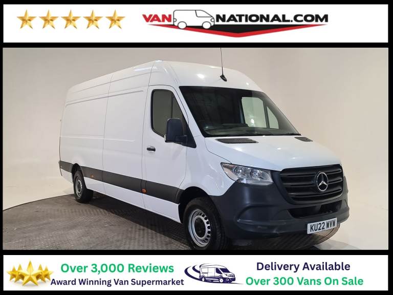 2022 Mercedes-Benz Sprinter 315 CDI PROGRESSIVE  L3 H2 150 BHP LWB Panel Van Diesel Manual