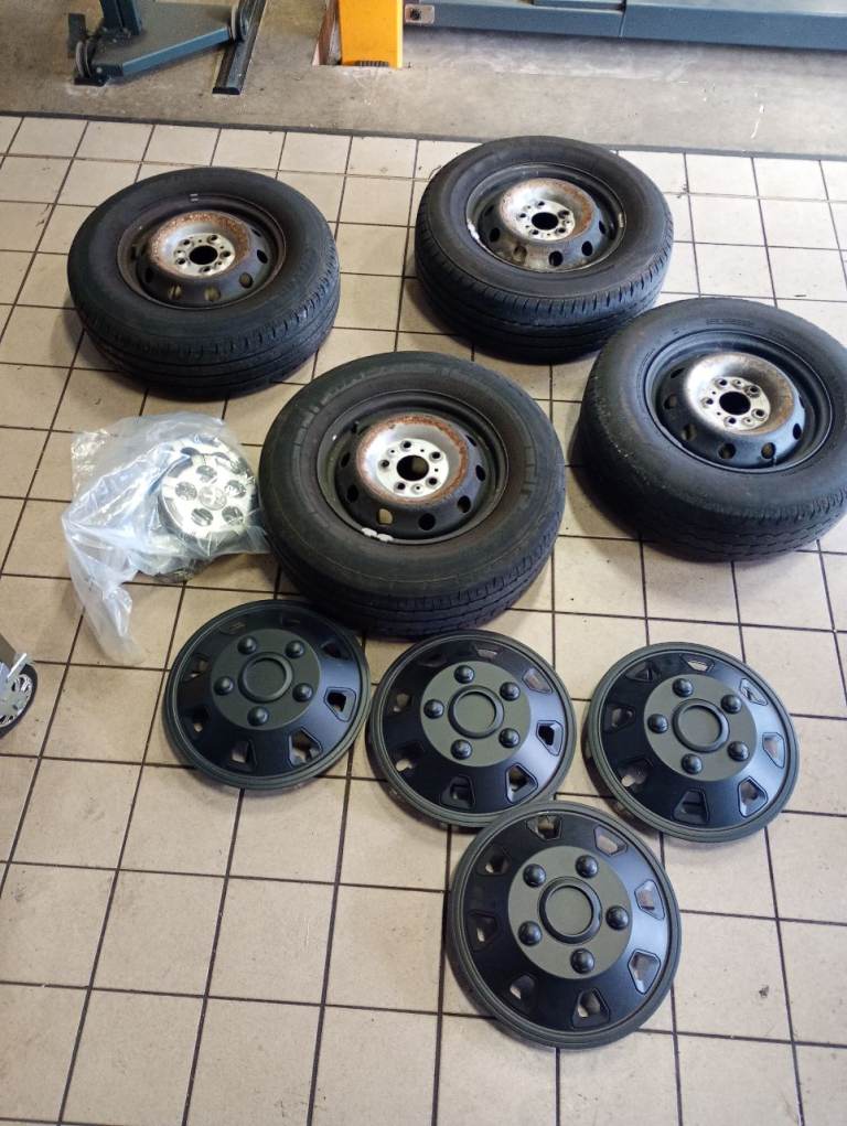Peugeot boxer steel wheels 15 inch 