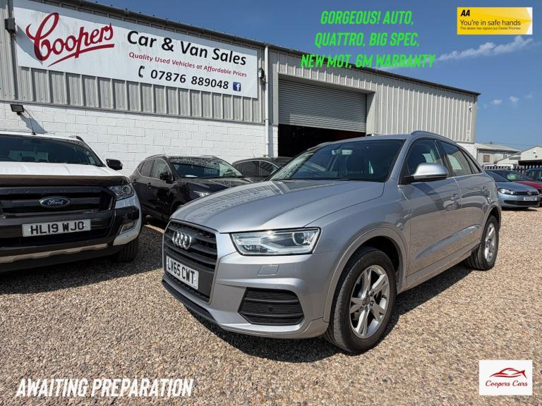 2015 Audi Q3 2.0T FSI Quattro SE 5dr S Tronic ESTATE Petrol Automatic