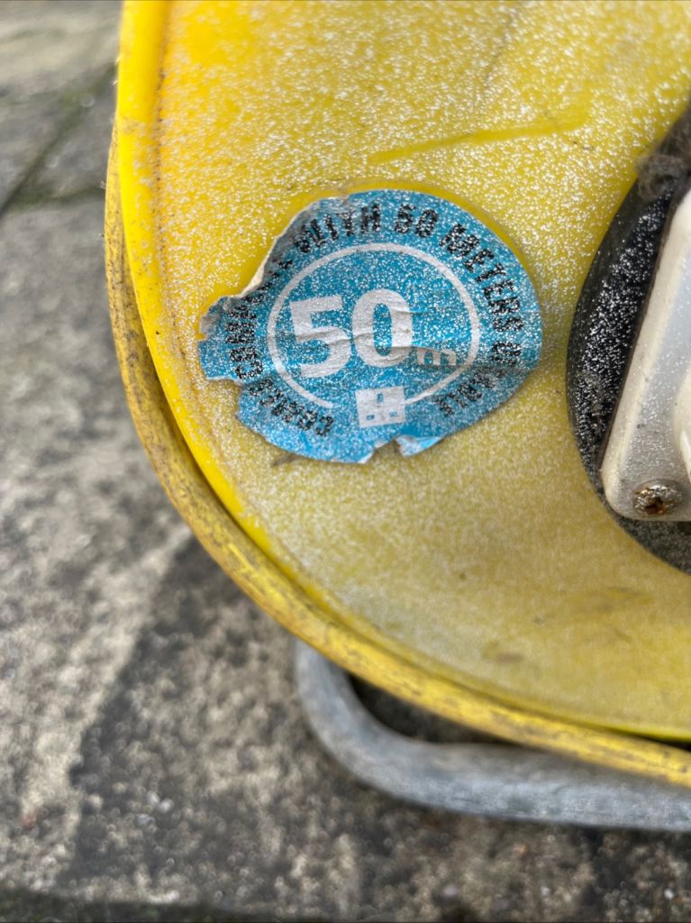 110 v twin extension cable 50 mts 