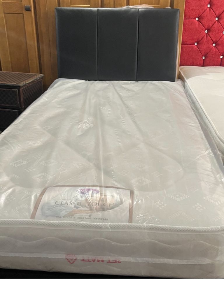 Single bed set only £199 to clear base headboard and mattress bargain 