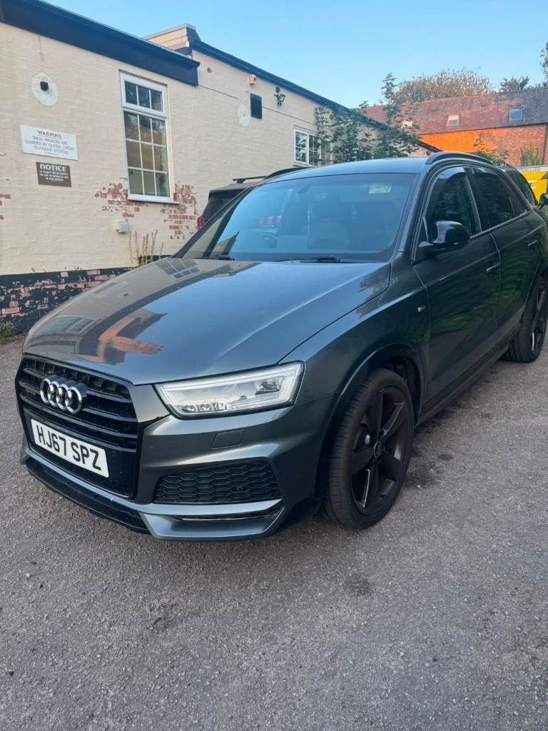 2017 Audi Q3 TDI S Line Quattro Auto Black Edition