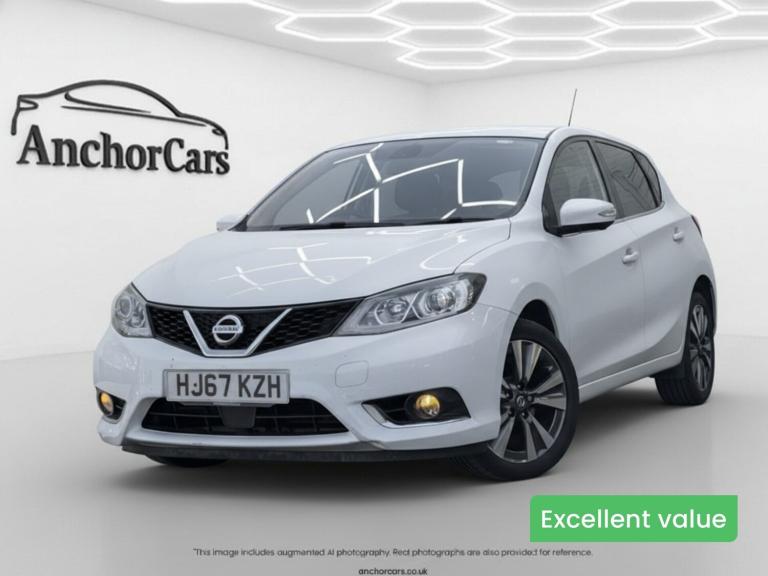 2017 Nissan Pulsar 1.2 DIG-T Tekna Hatchback 5dr Petrol XTRON Euro 6 (s/s) (115 ps) Hatchback Pet...