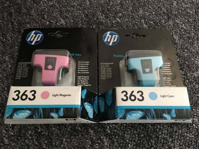 HP 363 Printer Ink. Genuine and new