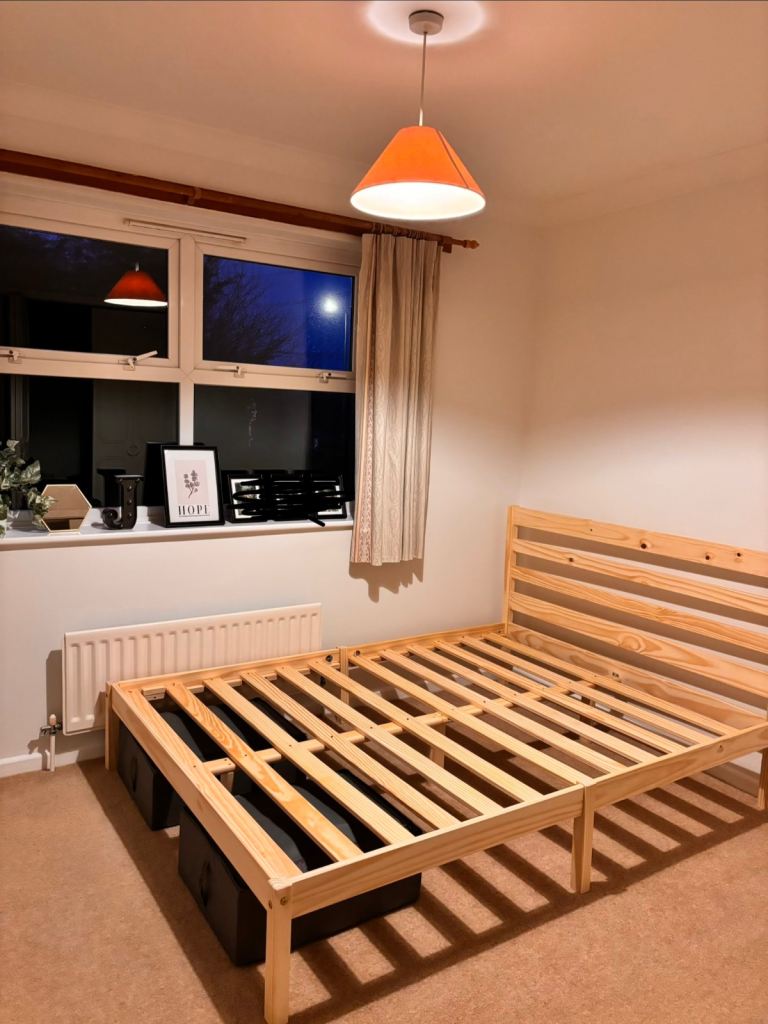 Argos Home Kaycie Double Wooden Bed Frame - Pine