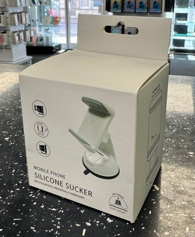 Mobile Phone Silicon Sucker Car Mount 