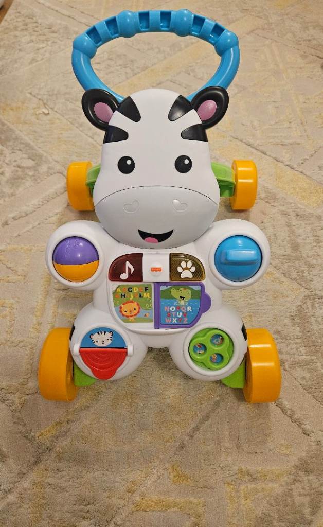Fisher-Price Zebra Walker – great Condition, Interactive Toy