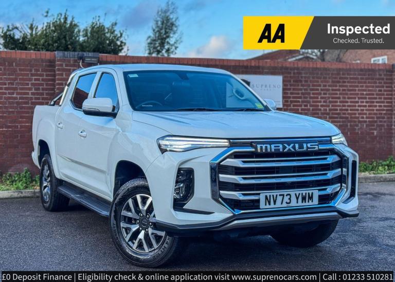 2023 Maxus T90EV 88.5kWh Elite Pickup Double Cab 4dr Electric Auto RWD (177 ps) PICK UP Electric ...