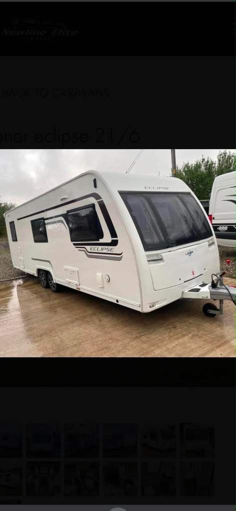 2016 Lunar Eclipse 6 berth twin axle caravan 