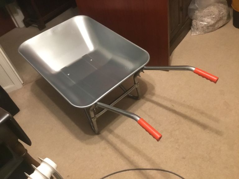 Galvanised wheelbarrow new unused