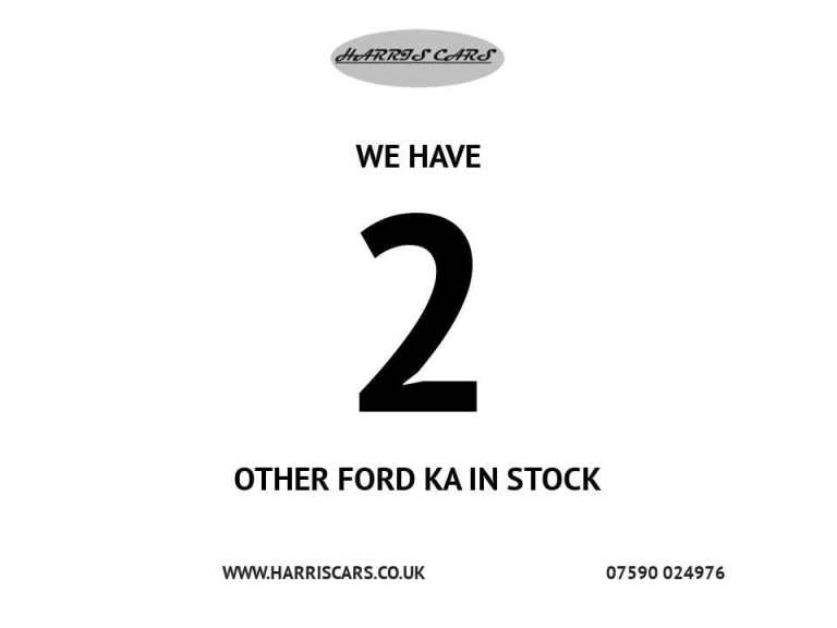 2015 Ford Ka 1.2 Edge 3dr [Start Stop] HATCHBACK PETROL Manual