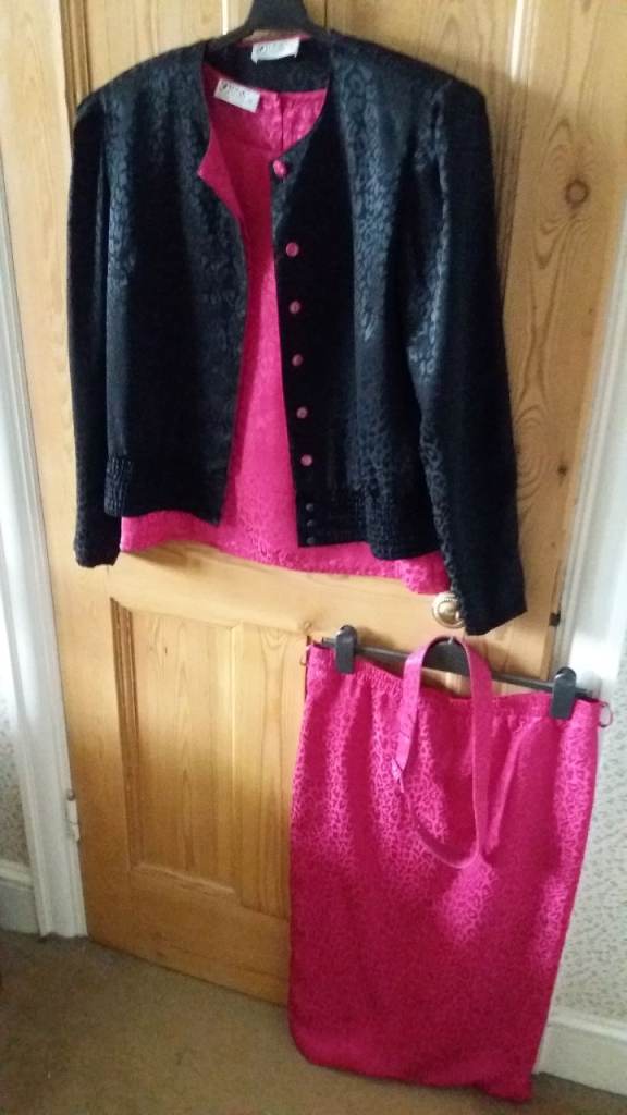 Jacket, Camisol and Skirt Size 12