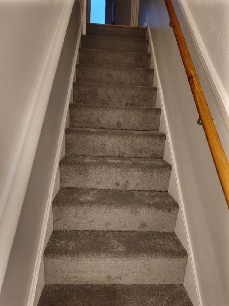 Roll of carpet - grey