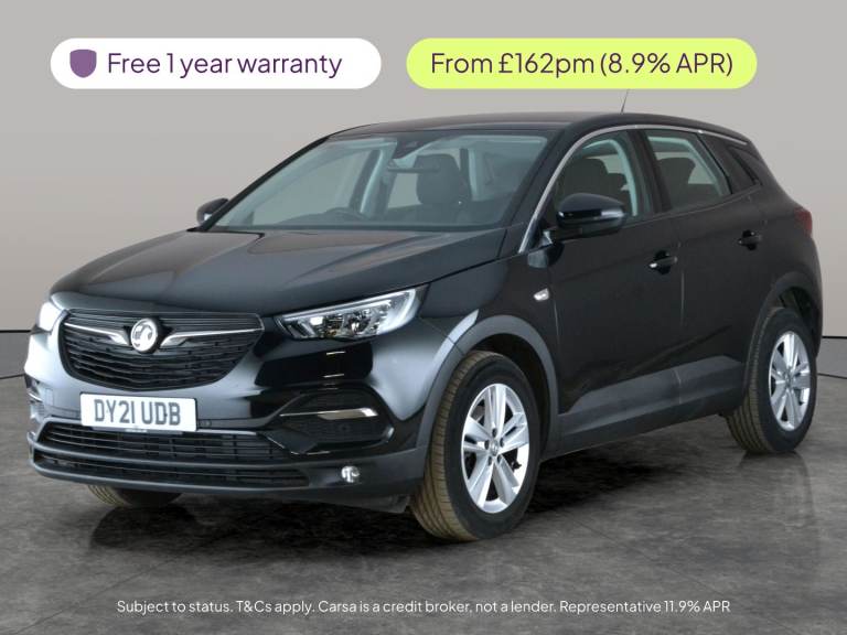 2021 Vauxhall Grandland X 1.2 Turbo SE Premium 5dr Auto [8 Speed] HATCHBACK PETROL Automatic
