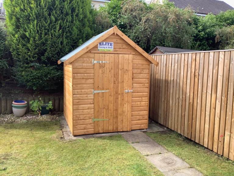 8X6 Apex 20mm Log QUICK DELIVERY TIMES 