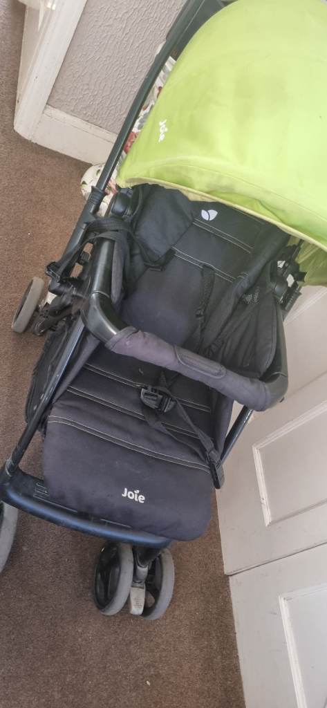 Joie Pushchair - Green and Black, Good Condition