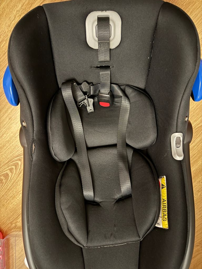 Used Venicci Genesis 3 in 1 Travel System Bundle Light Grey Pet Free House