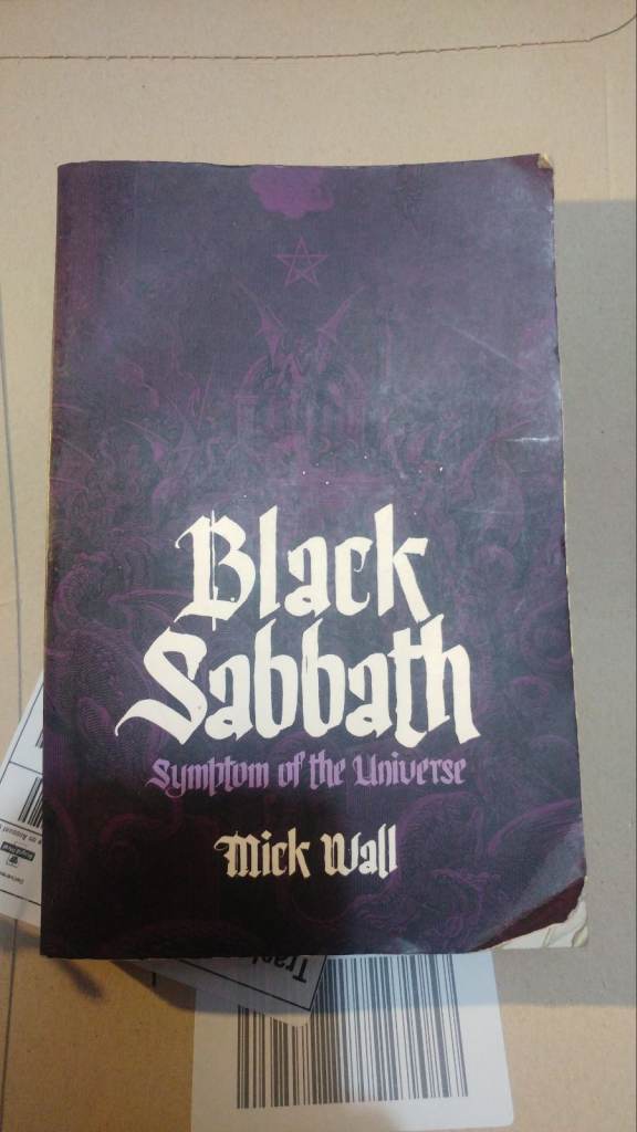 Black sabbath book r.i.p. ozzy osbourne, rock and roll, rock'n'roll, metal, heavy metal, gigs