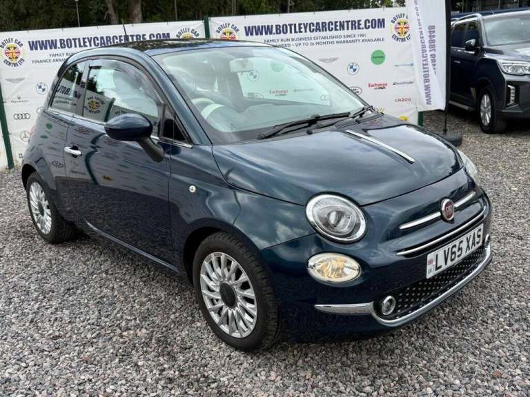 2015 Fiat 500 0.9 TwinAir Lounge 3dr Dualogic HATCHBACK PETROL Automatic