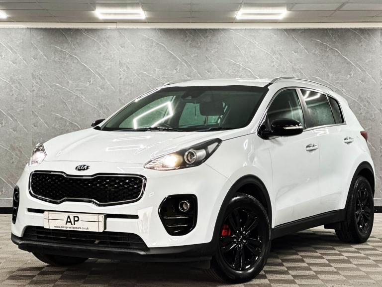 2018 KIA SPORTAGE 1.7 CRDi ISG 2 5dr DCT Auto BLACK EDITION PACK 1 OWNER WHITE