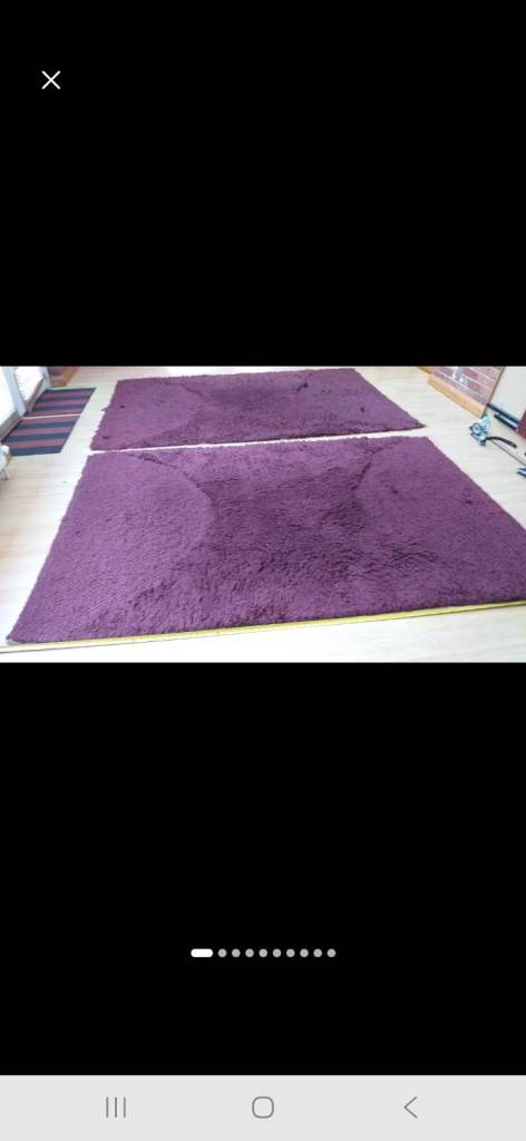 Set ot two carpet/rugs from igalo 