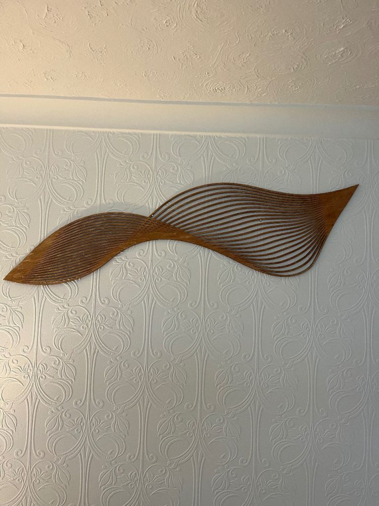 Abstract minimalist Sculptural wall art
