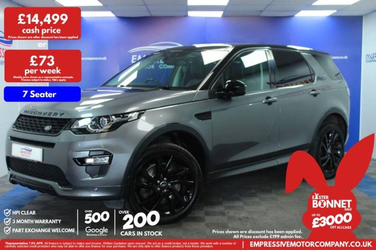 2018 18 LAND ROVER DISCOVERY SPORT 2.0 SD4 HSE DYNAMIC LUX SUV 5DR DIESEL AUTO 4