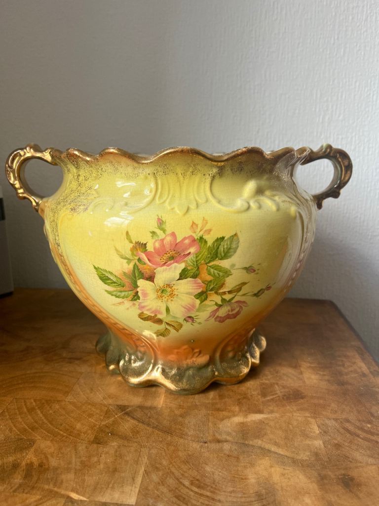 Vintage ceramic planter