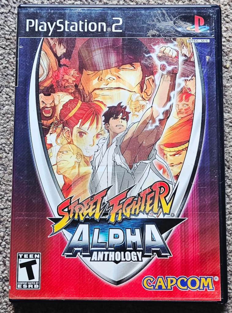 STREET FIGHTER ALPHA ANTHOLOGY - PLAYSTATION 2.