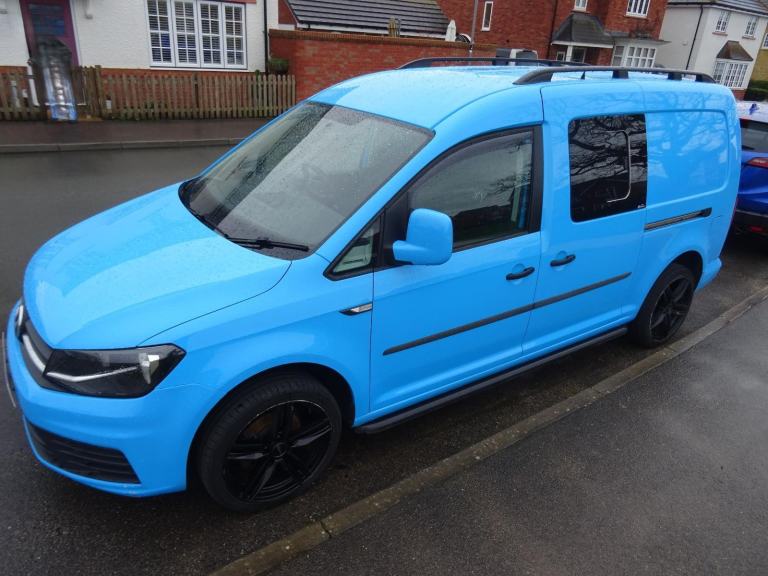 VW Caddy Maxi 2015 2 Berth Rock n Roll Bed Camper Van For Sale