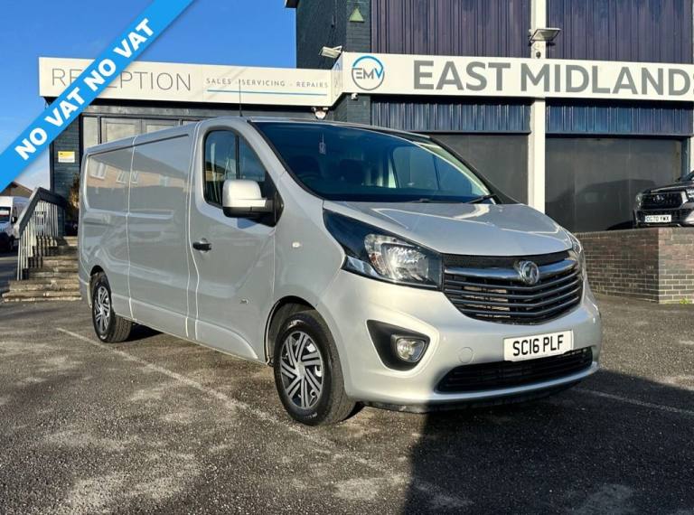 2016 Vauxhall Vivaro 1.6 CDTi 2900 BiTurbo ecoFLEX Sportive Panel Van 5dr Diesel Manual L2 H1 Eu ...