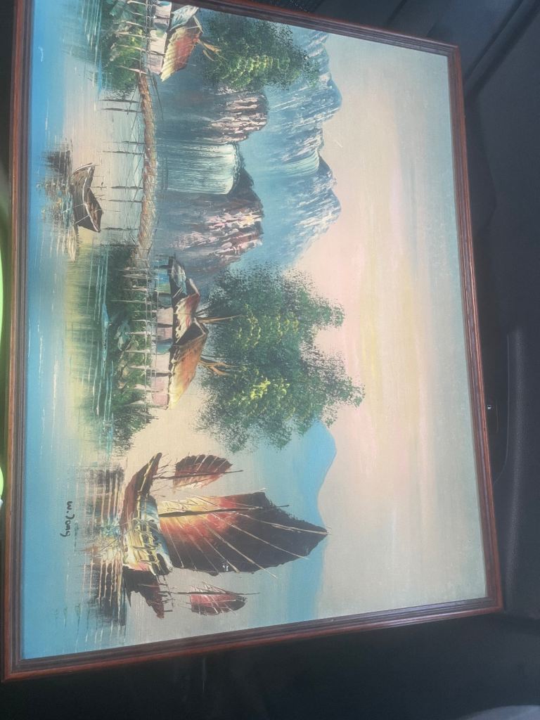 W jong painting