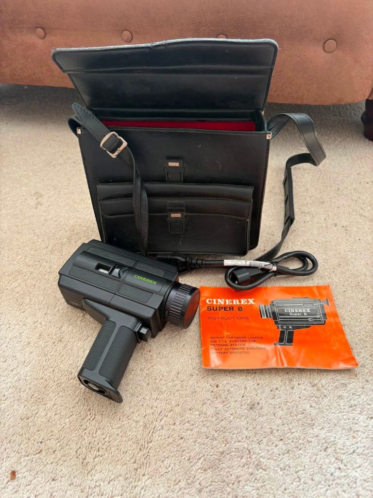 Cinefex Super 8 Camera Kit with Projector and Viewer