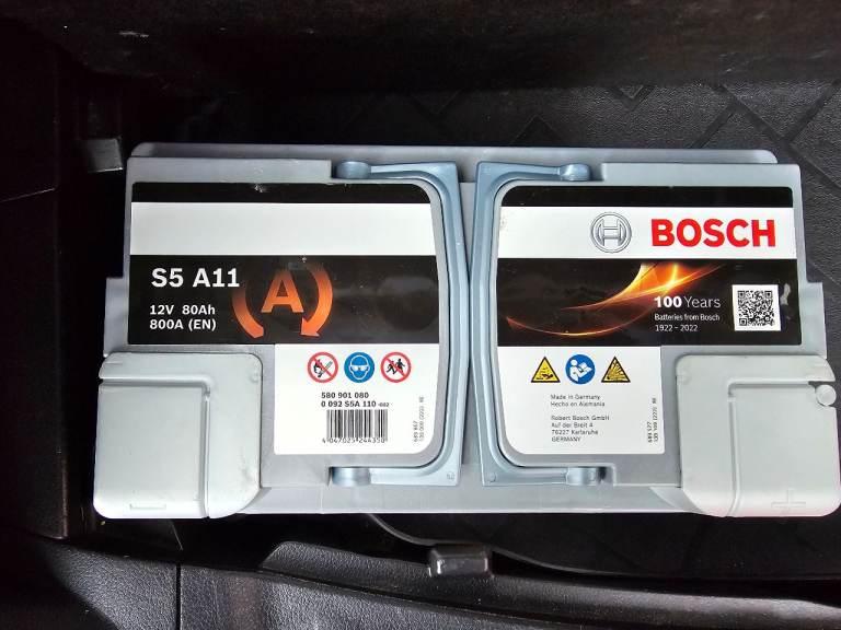 Brand new Bosch S5A11 AGM Stop/Start 115 80AH 800 CCA Car Battery
