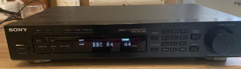 Sony ST-S370 FM Stereo/FM-AM Tuner 