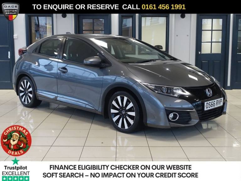 image for 2016 Honda Civic 1.8 i-VTEC SE Plus (Navi) Hatchback 5dr Petrol Manual Euro 6 (s/s) (142 ps) Hatc...