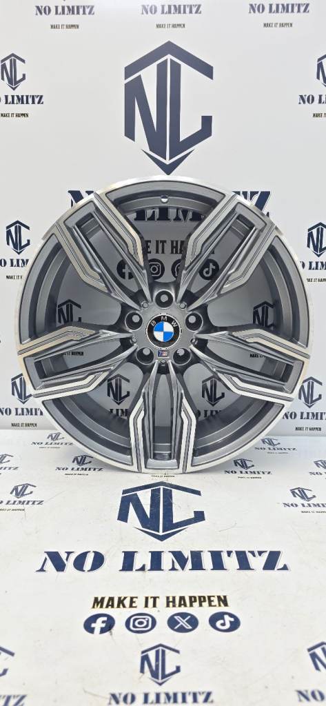 BRAND NEW BMW 20" 10J 760m STYLE SINGLE ALLOY WHEEL 4 SERIES 5 SERIES 6 SERIES 7 SERIES 5x120
