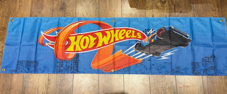 Hot Wheels Banner (blue)
