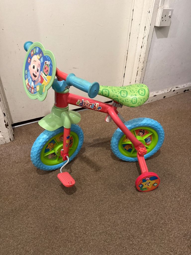 Adorable Cocomelon Kids Bike - Good Condition