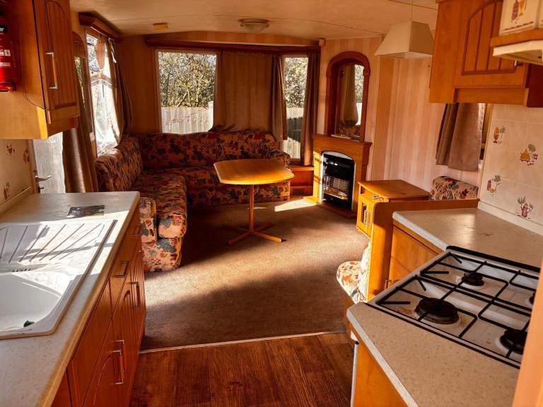 Static caravan for rent 