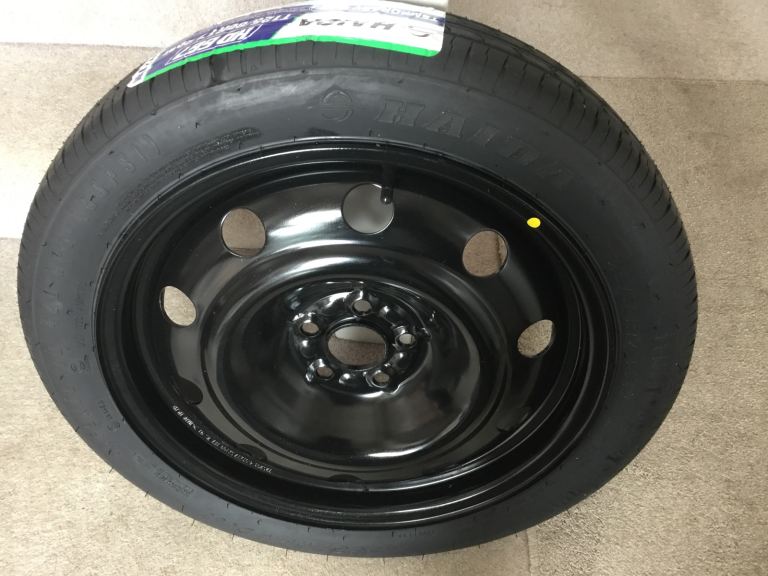 VW T cross space saver wheel