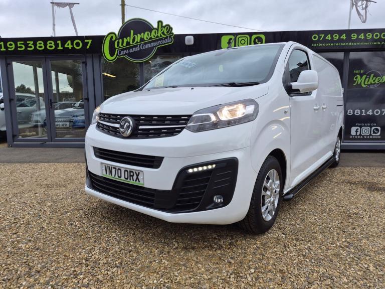 2021 VAUXHALL VIVARO 2700 1.5d 100PS Sportive H1 Van ONLY 38,306 MILES - SWB 