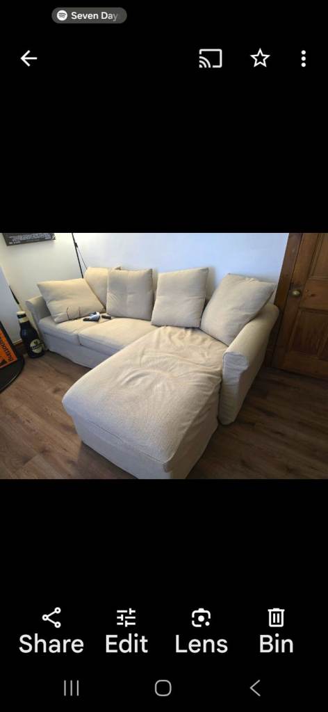 image for Fabric corner sofa 